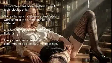 Caught two girls masturbating in the library… Never thought I’d be so happy about books, because I joined them as the third![AI]