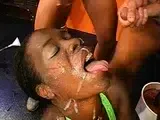 Darling gives juicy blow job with excellent fuck