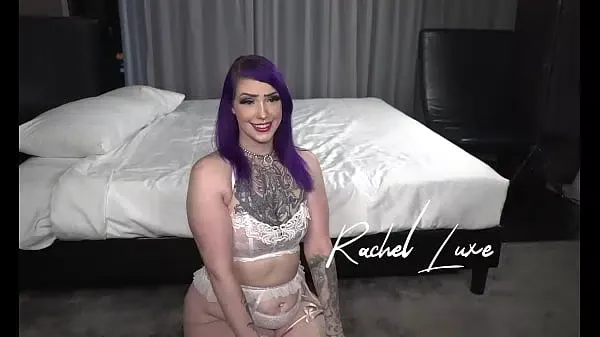 Purple hair slut gets asshole gaped & creampied