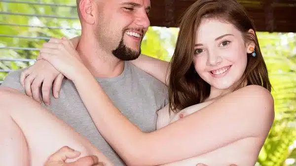 Blaire Ivory Gets Her Tiny Pussy Rocked by JMac’s Huge Cock